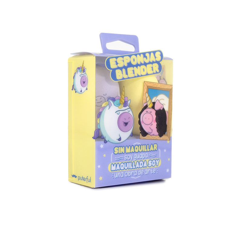 Set de 2 esponjas Blender maquillaje - Sin maquillar