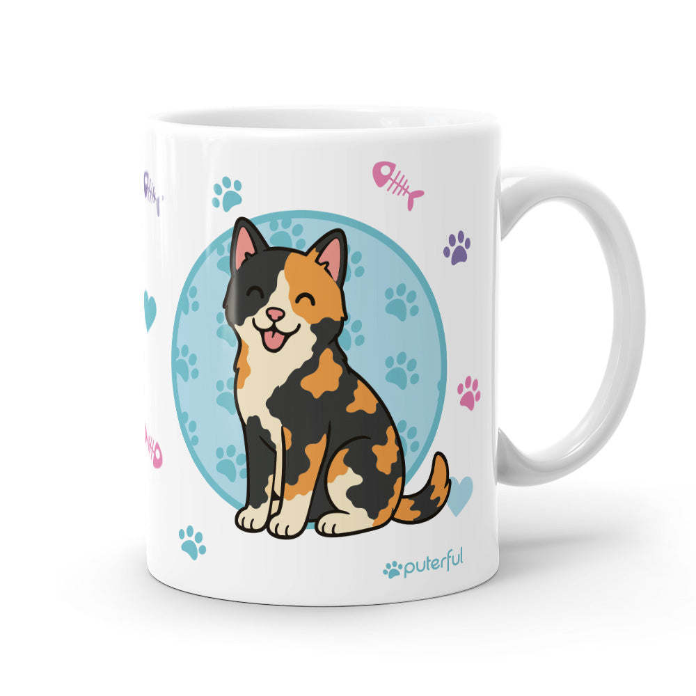 Taza - Gato carey