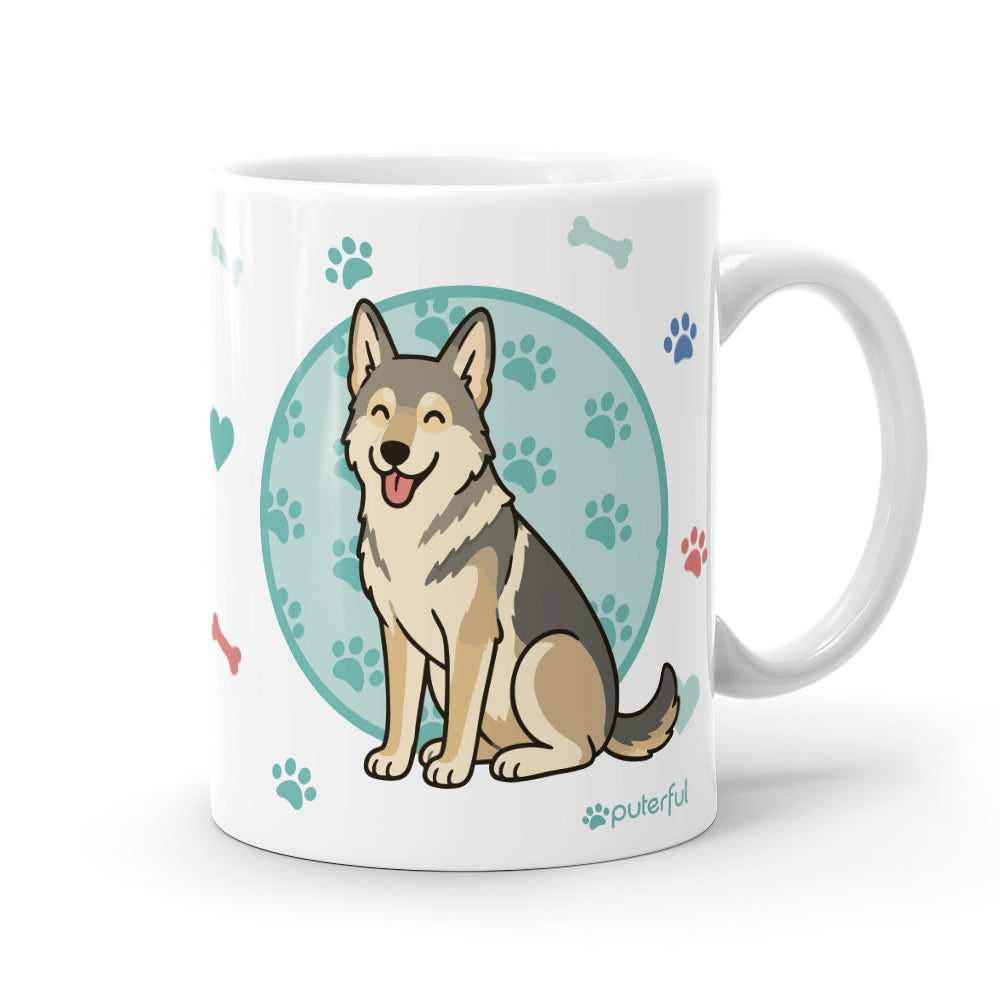 Taza – Perro Lobo checoslovaco