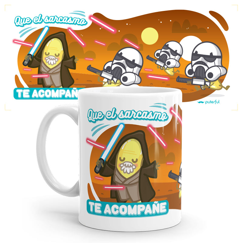 Taza – FR – Que el sarcasmo te acompañe