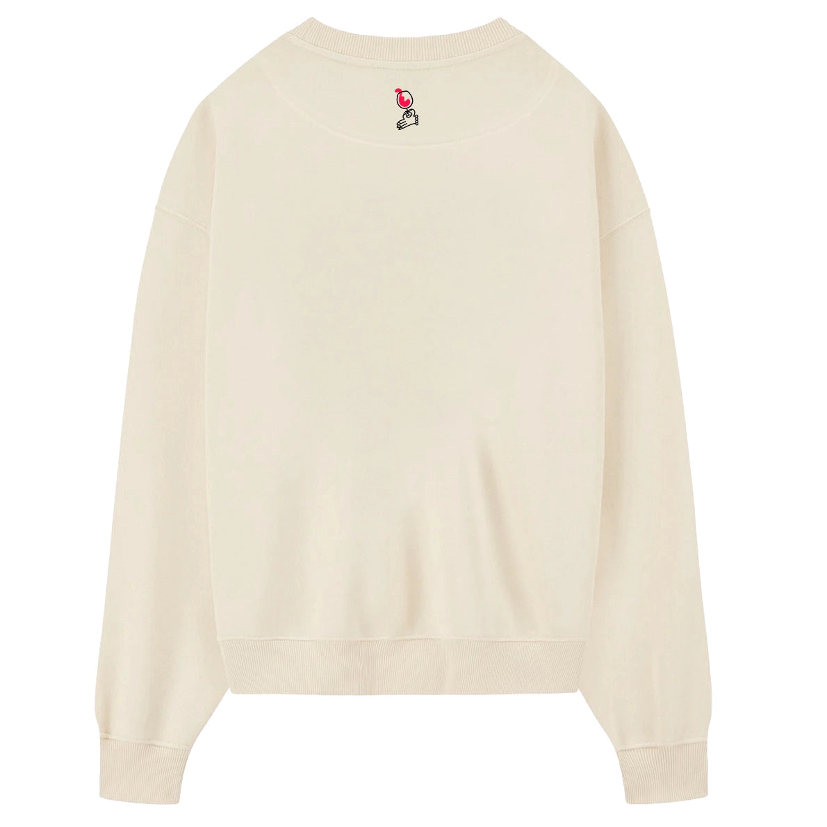 Sudadera Crema - Chisme y Vino