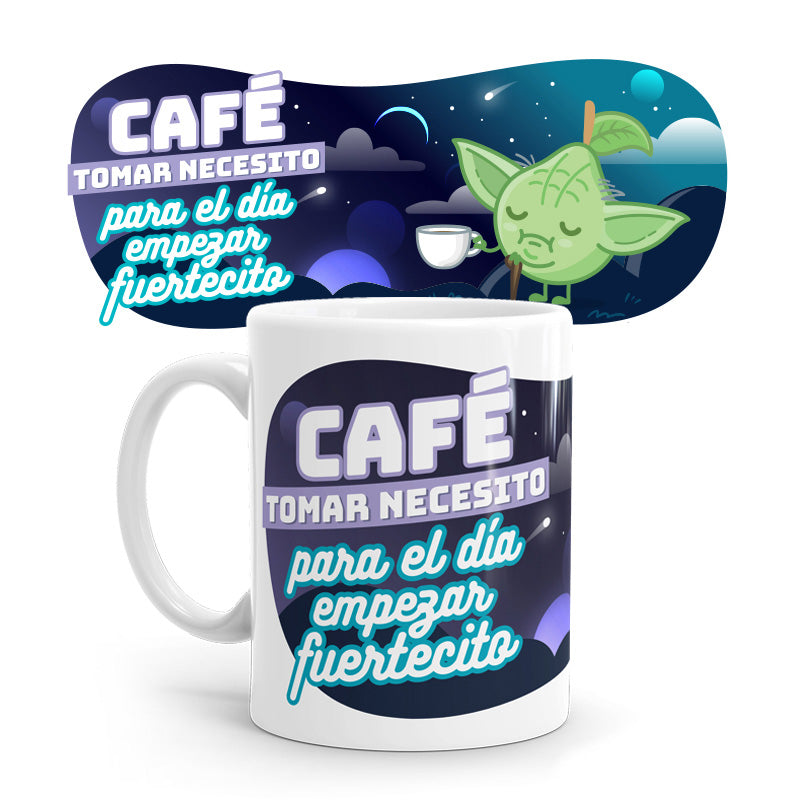 Taza – FR – Café tomar necesito