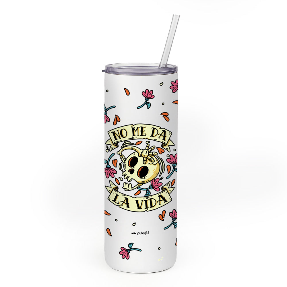 Vaso térmico con pajita – No me da la vida