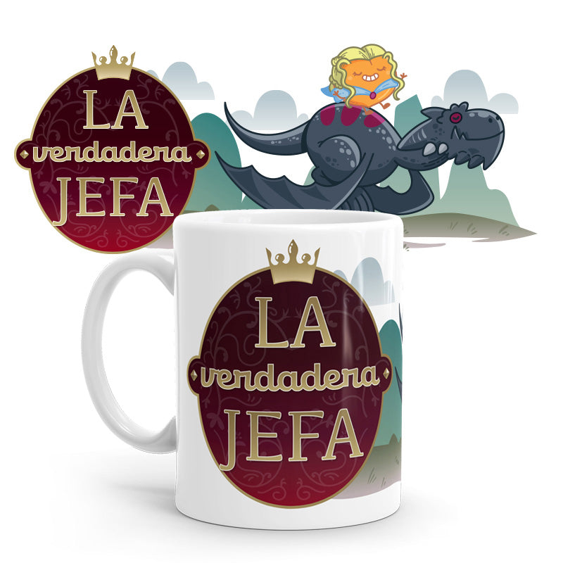 Taza – FR – La verdadera jefa