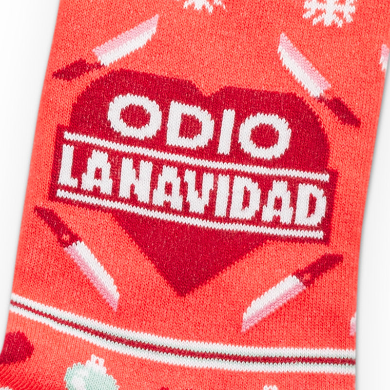 Calcetines Odio la Navidad