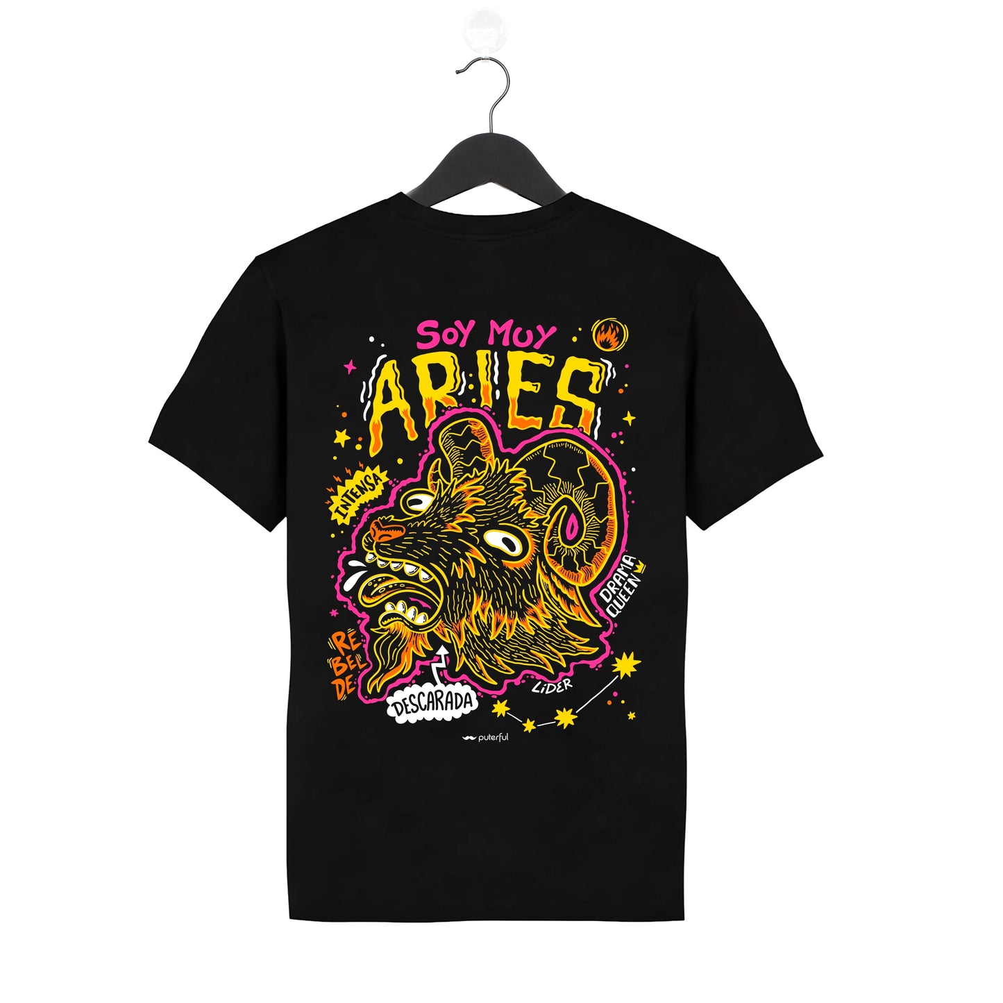 Camiseta PTFL Negra – ZODIACO Aries