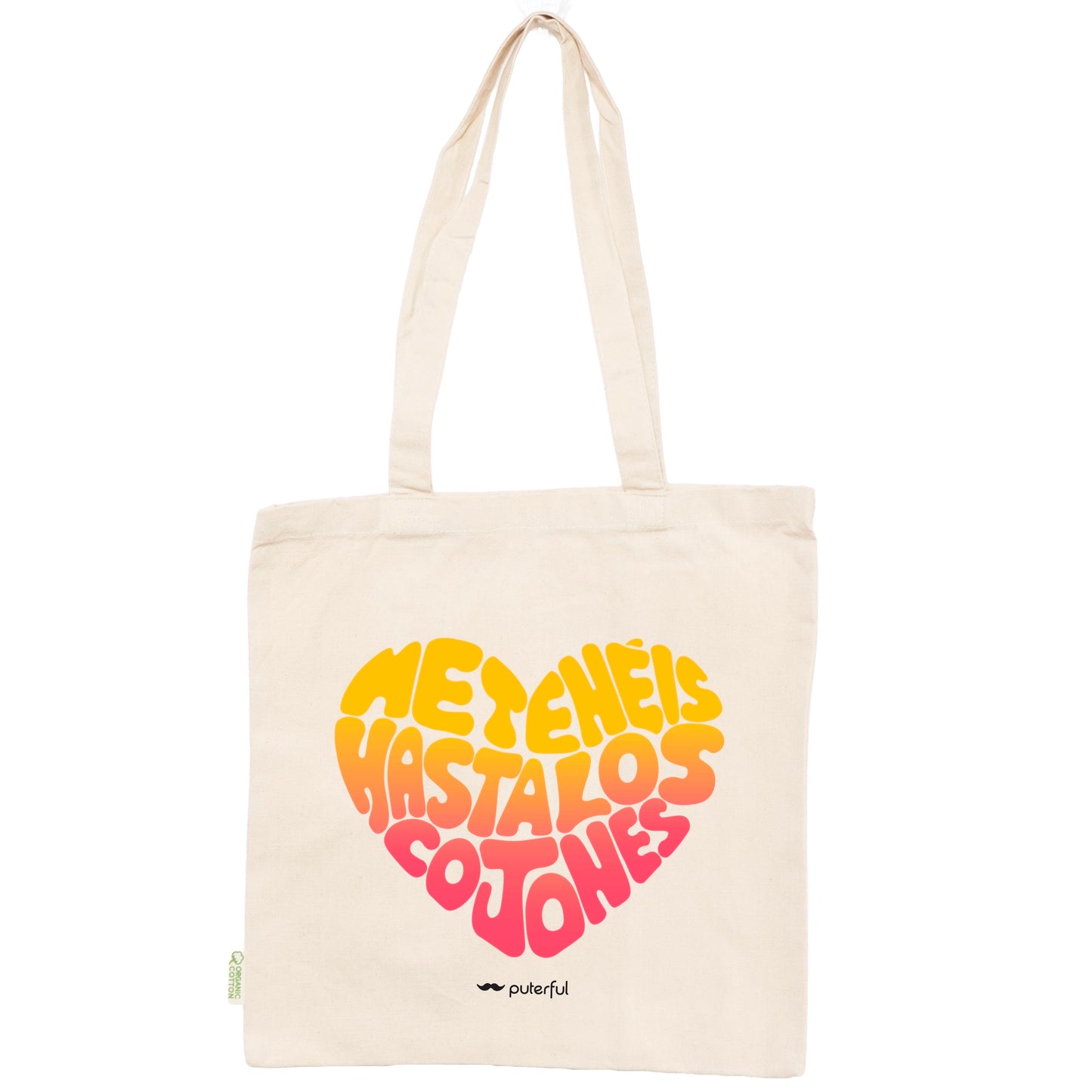 Tote bag Natural - Me tenéis