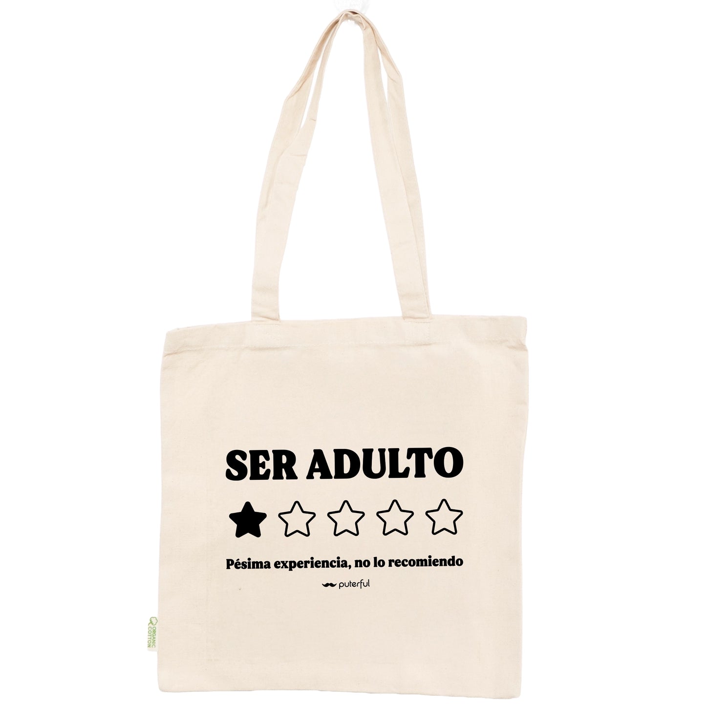 Tote bag Natural - Ser adulto