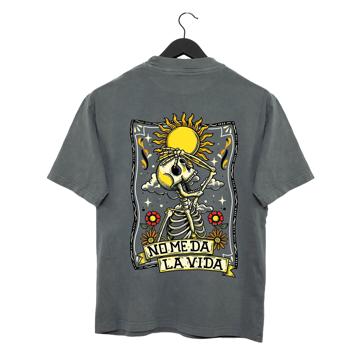 Camiseta Oversize - No me da la vida - Tarot