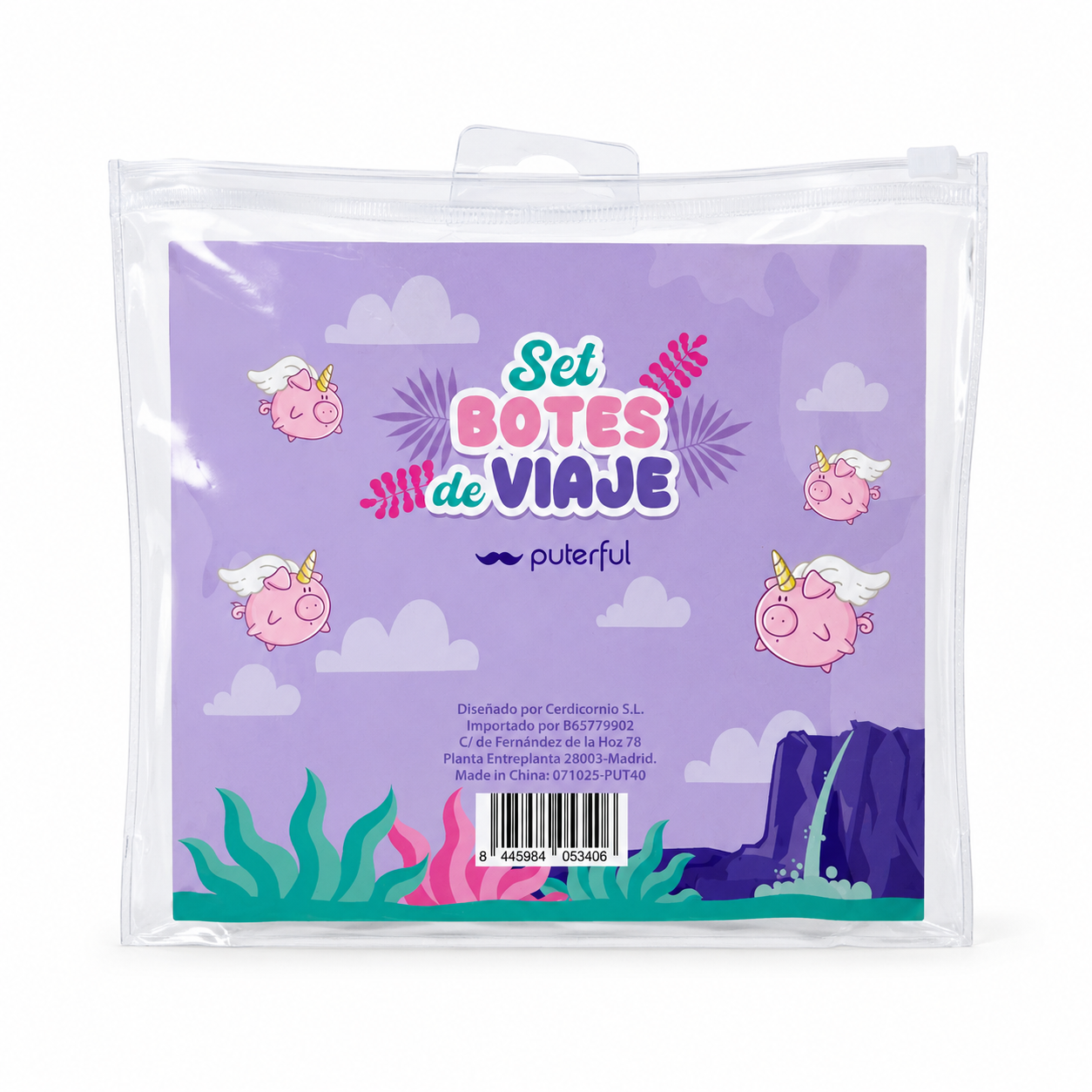 Set botes de viaje