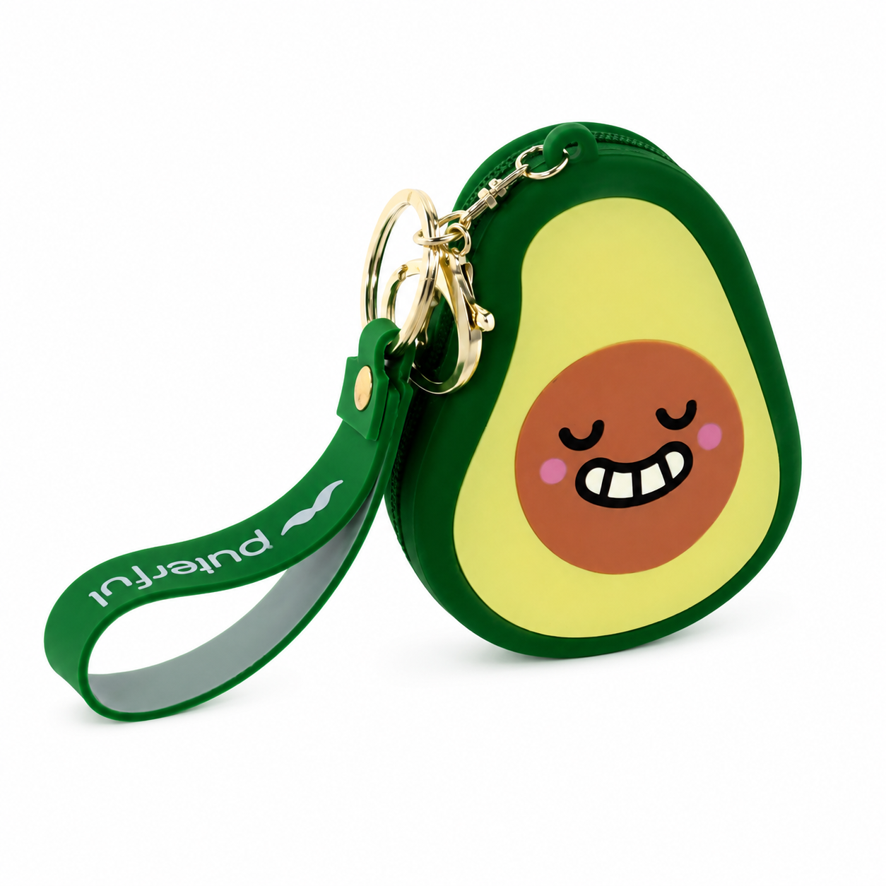 Monedero silicona - Aguacate