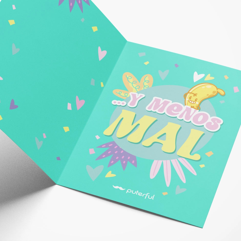 Tarjeta - Felicidades eres irrepetible