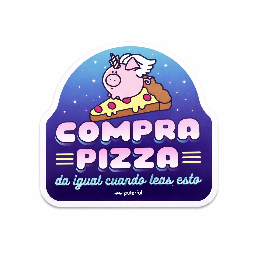 Imán - Compra pizza