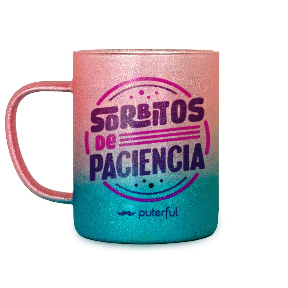 Taza Brillo - Sorbitos de paciencia