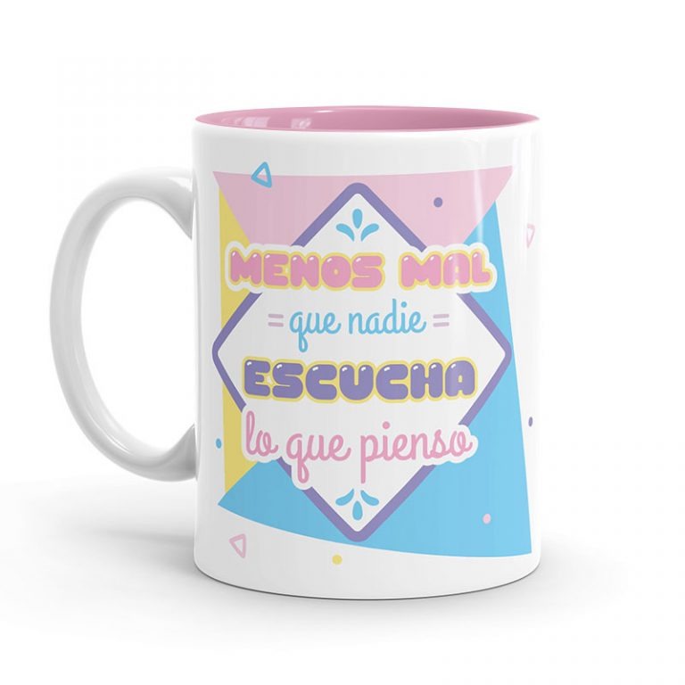 Taza Pink – Menos mal