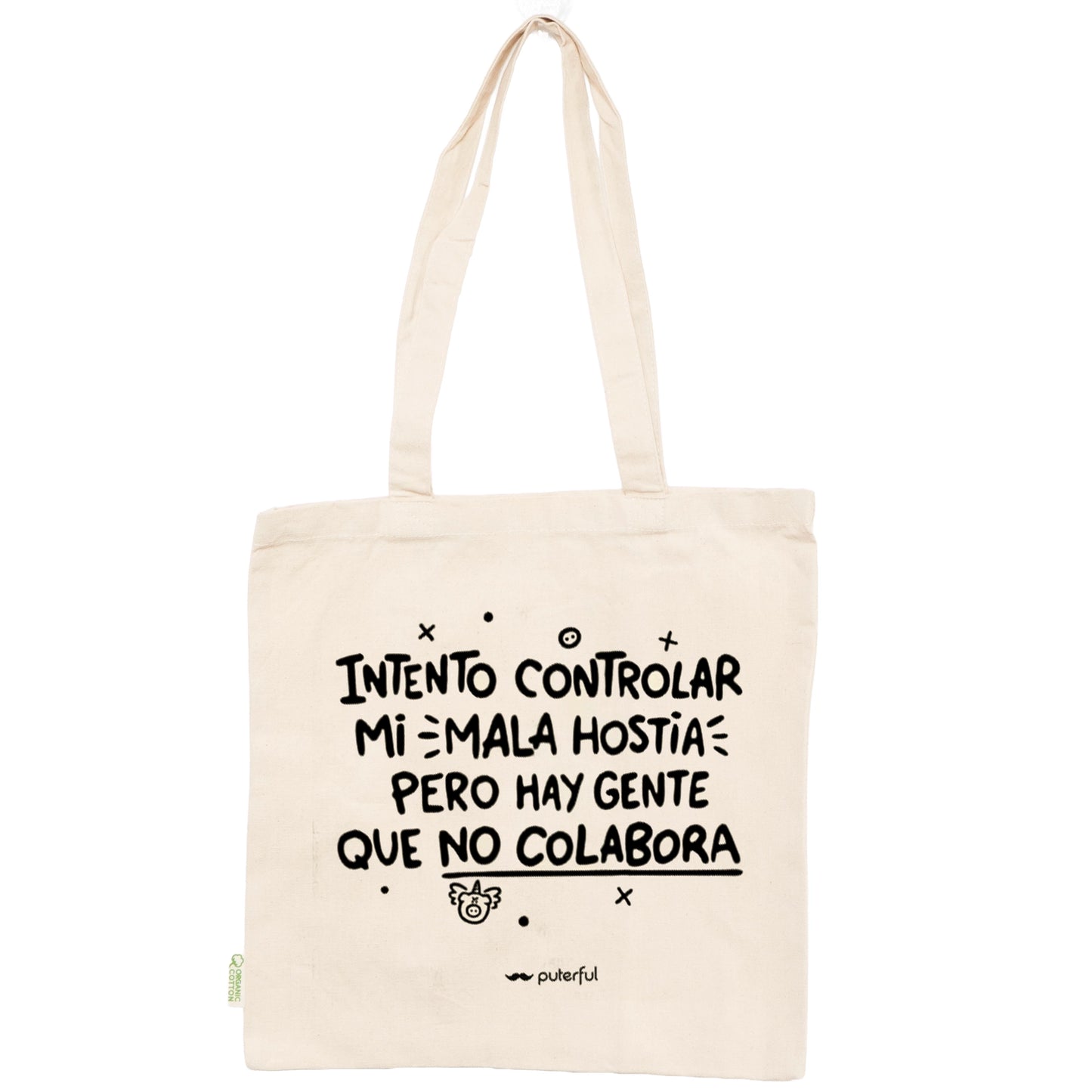 Tote bag Natural - Mala hostia