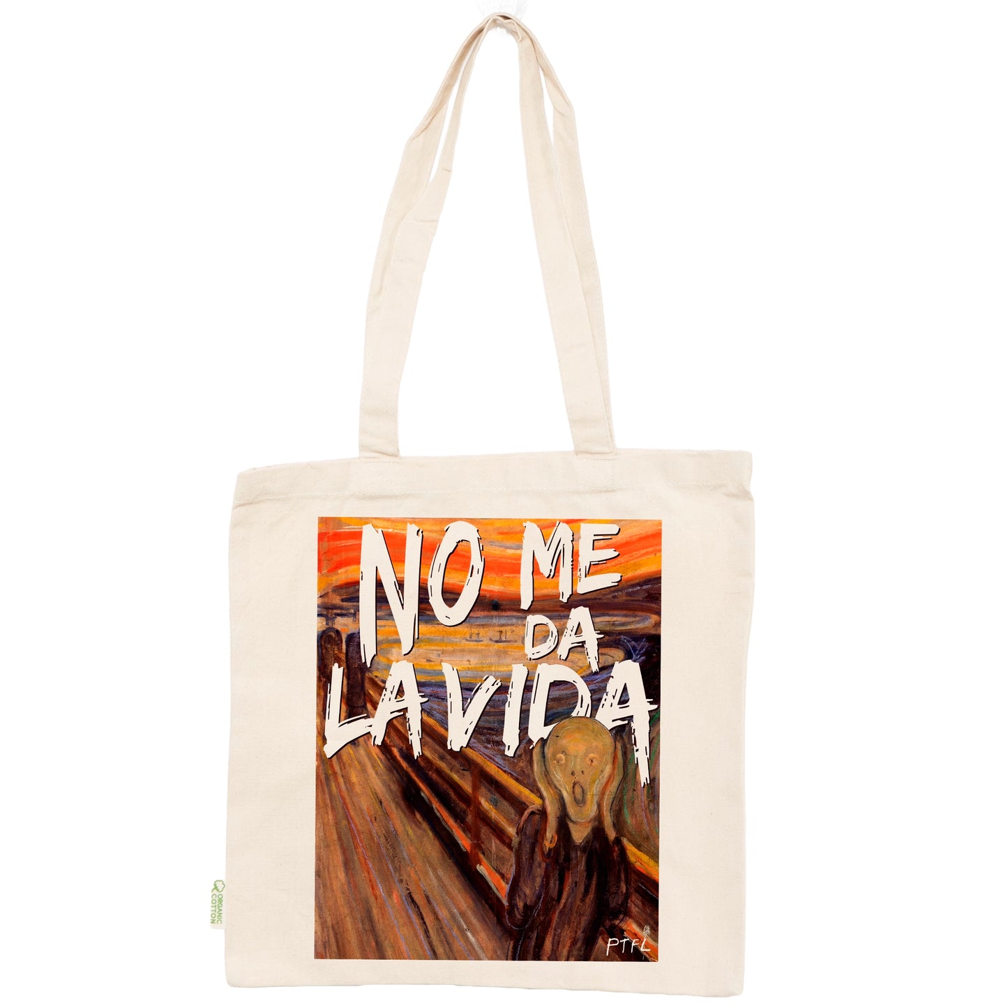 Tote bag Natural - ART No me da la vida