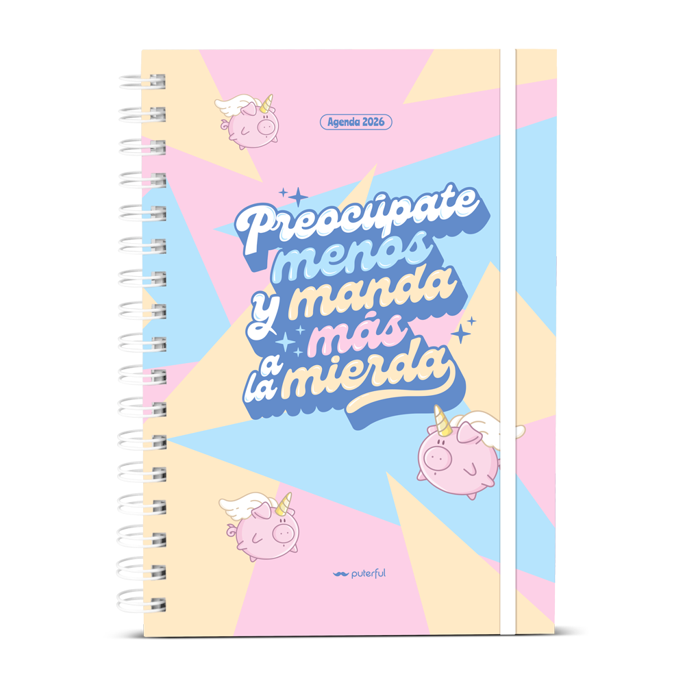 Agenda Anual 2026 - Preocúpate menos