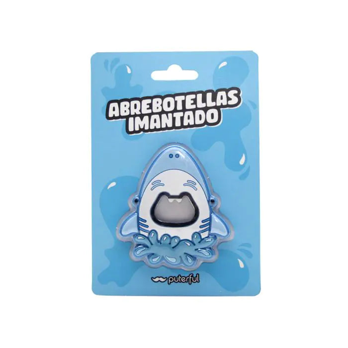 Abrebotellas imantado - Tiburón