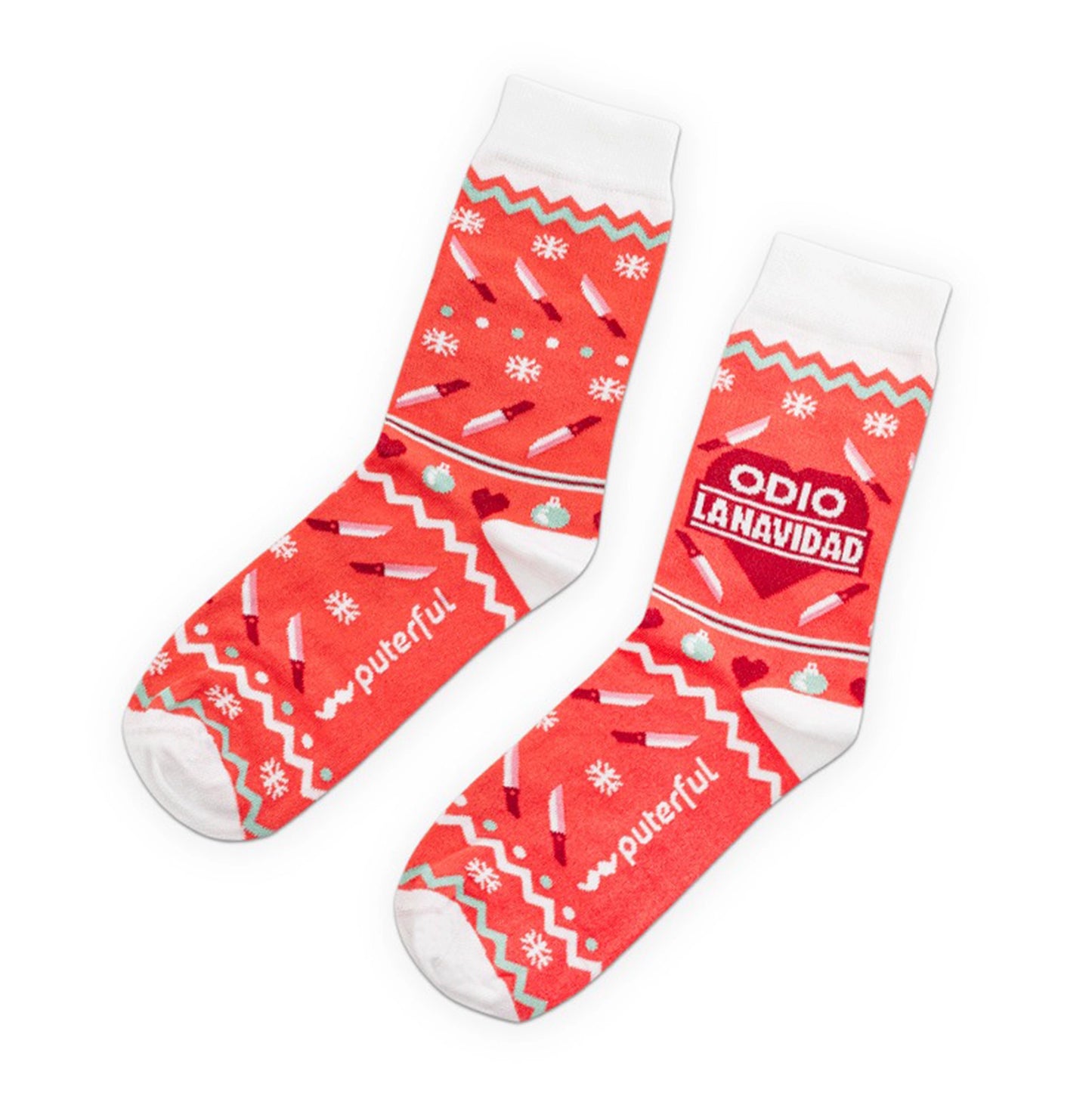 Calcetines Odio la Navidad