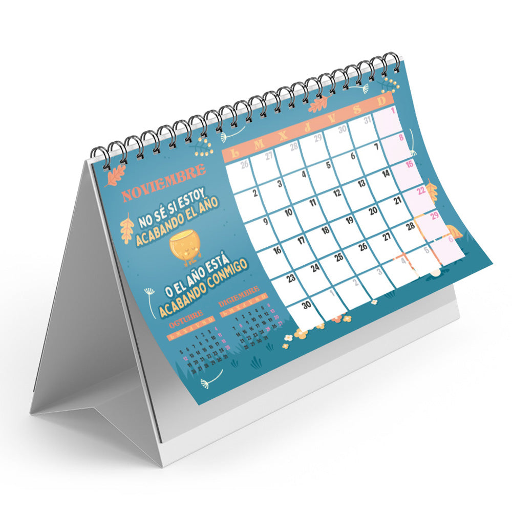 Calendario sobremesa 2026 – Necesito seis meses