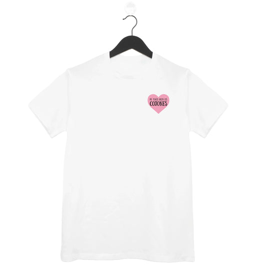 Camiseta Blanca - Me tenéis hasta los cojones