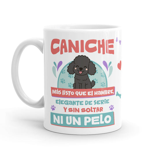 Taza – Caniche Negro