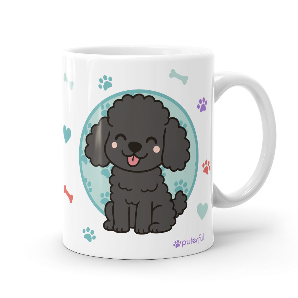 Taza – Caniche Negro