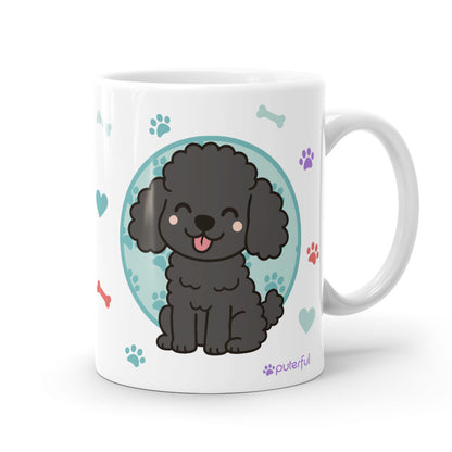Taza – Caniche Negro