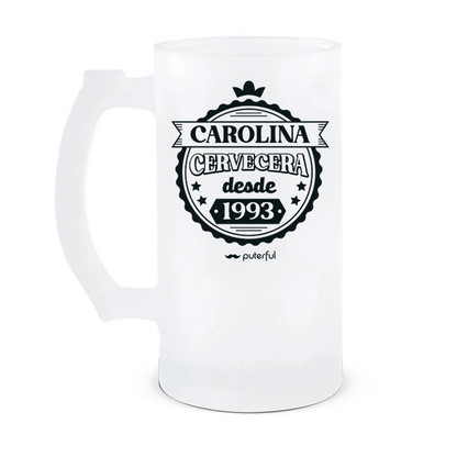 Jarra Cerveza 500ml Personalizable - CERVECERO/A DESDE