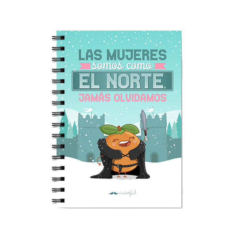 Cuaderno - Las mujeres somos como el norte