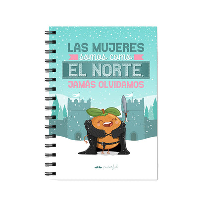 Cuaderno - Las mujeres somos como el norte