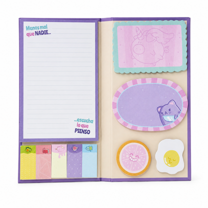Set de notas adhesivas - Morado