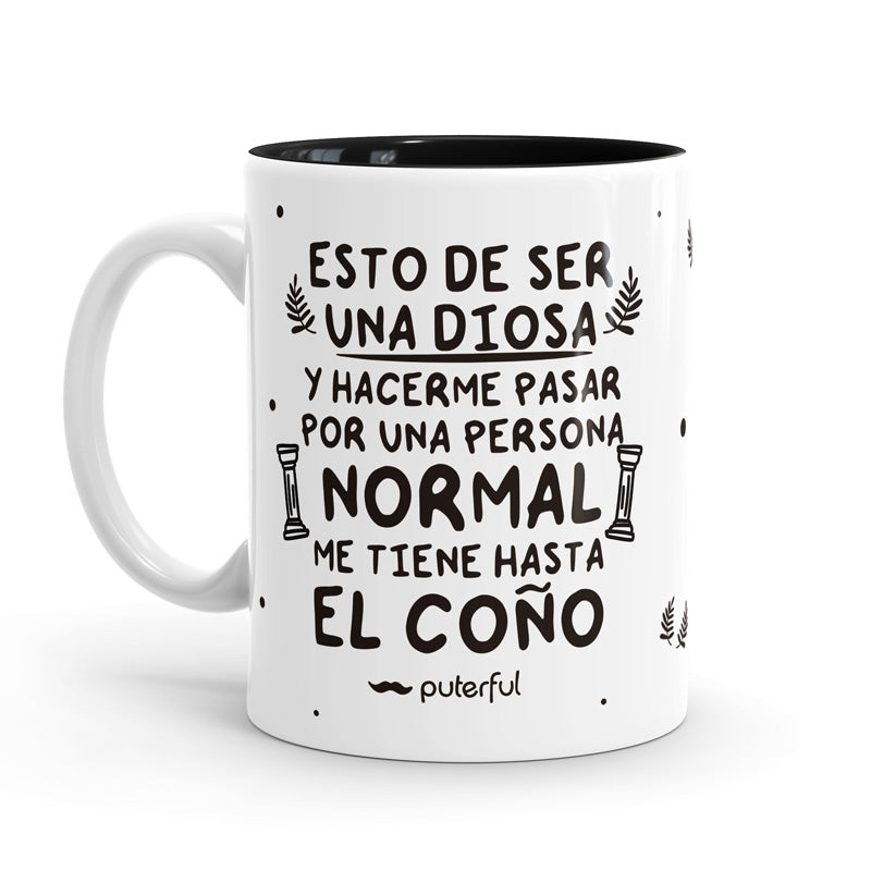 Taza Minimal – Diosa