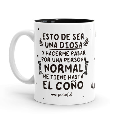 Taza Minimal – Diosa