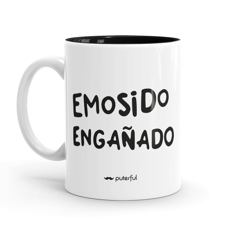 Taza Minimal – Emosido Engañado