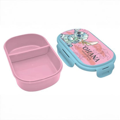 Fiambrera + cubierto Stitch  - Ohana