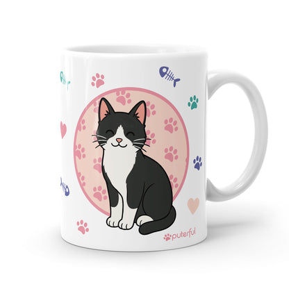 Taza – Gato Bicolor