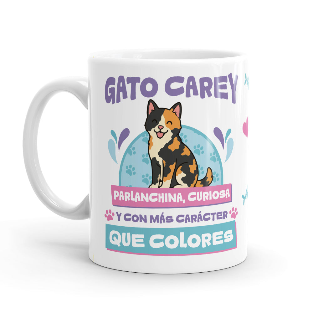 Taza - Gato carey