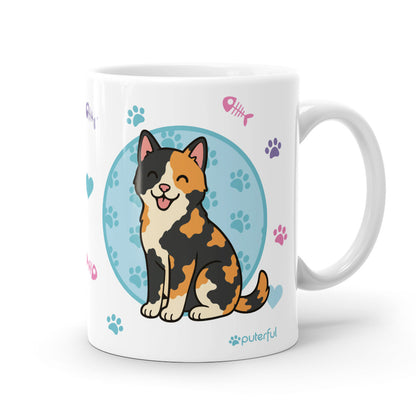 Taza - Gato carey