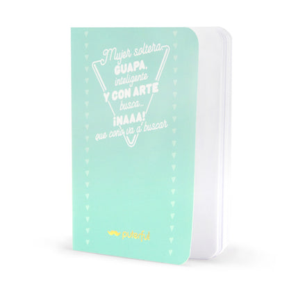 Libreta cosida - Mujer soltera