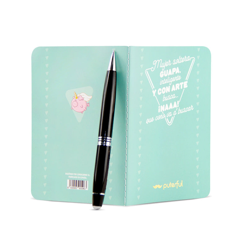 Libreta cosida - Mujer soltera
