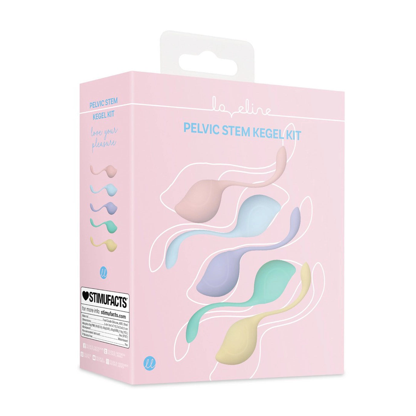 Loveline - Kit de Kegel Pelvic Stem - Multicolor