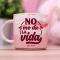 Taza marmolada rosa – No me da la vida