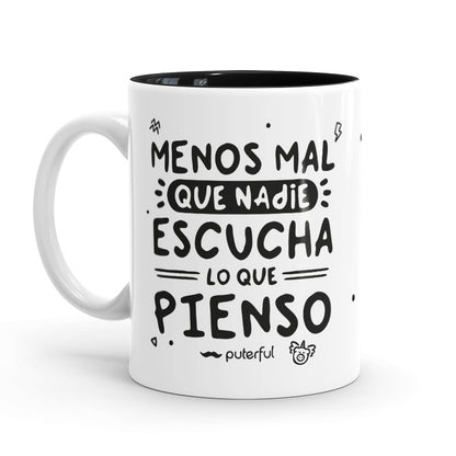 Taza Minimal – Menos mal
