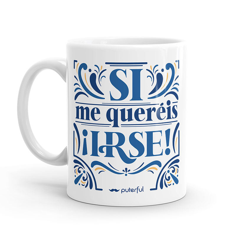 Taza Patio Andaluz – Si me queréis