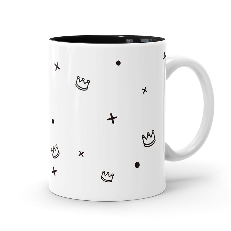 Taza Minimal – Reina del drama