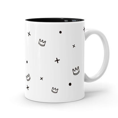 Taza Minimal – Reina del drama