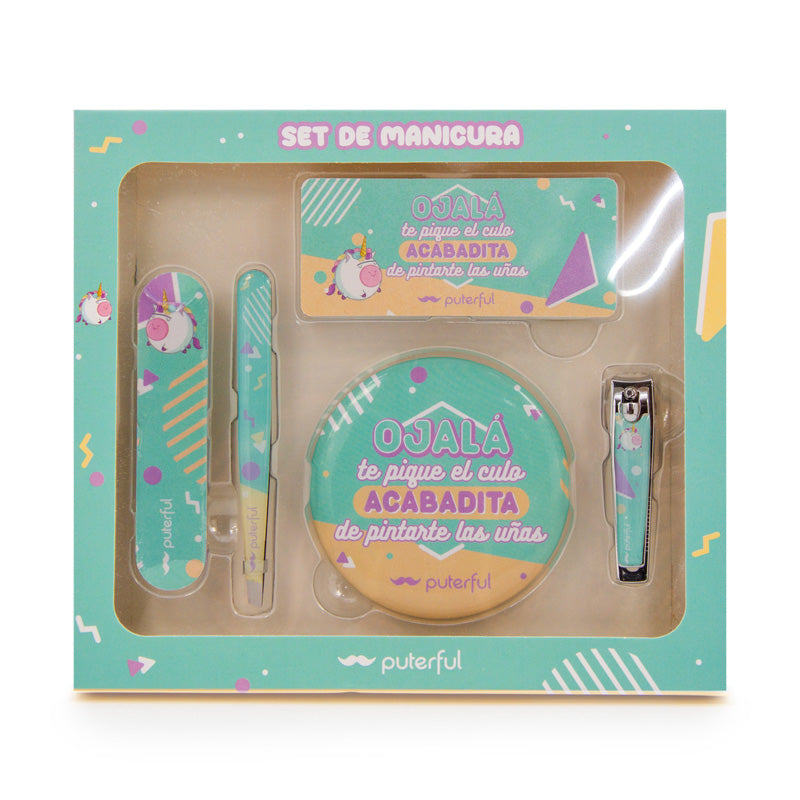 Set Manicura - Ojalá te pique - Burricornio