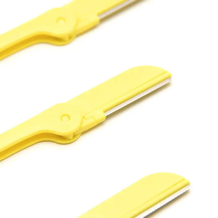 Set 3 cuchillas para cejas - Amarillo